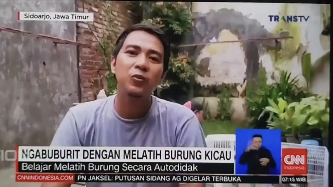 Liputan TransTV CNN Indonesia - SandR Bird Camp